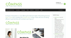 Desktop Screenshot of compassinterpreters.org